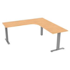 Fixed Height L-shaped Desks
