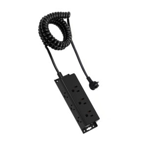 Power Bar – 10′ with spiral wire