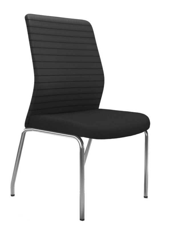 iCentric Mesh Guest Chair Armless from ergoCentric. Equipped with Black Frame an